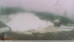 Dolní část sjezdovky