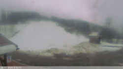 Dolní část sjezdovky