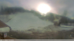 Dolní část sjezdovky