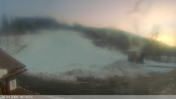 Dolní část sjezdovky