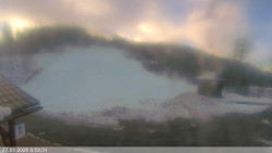 Dolní část sjezdovky