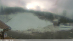 Dolní část sjezdovky