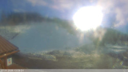 Dolní část sjezdovky