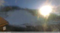 Dolní část sjezdovky