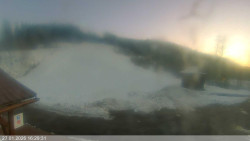 Dolní část sjezdovky