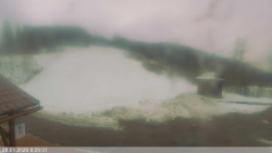 Dolní část sjezdovky