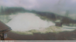 Dolní část sjezdovky