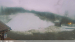 Dolní část sjezdovky