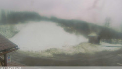 Dolní část sjezdovky