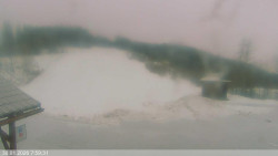 Dolní část sjezdovky