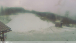 Dolní část sjezdovky