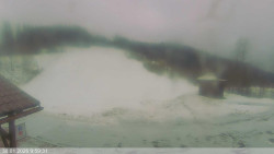 Dolní část sjezdovky