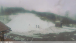 Dolní část sjezdovky