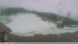 Dolní část sjezdovky