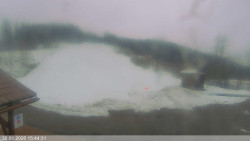 Dolní část sjezdovky