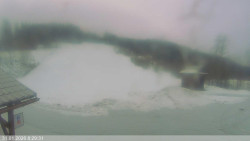 Dolní část sjezdovky