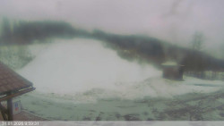 Dolní část sjezdovky