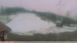 Dolní část sjezdovky