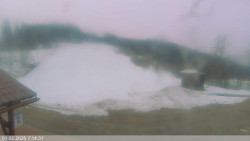 Dolní část sjezdovky