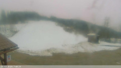 Dolní část sjezdovky