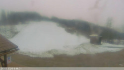 Dolní část sjezdovky