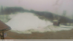 Dolní část sjezdovky