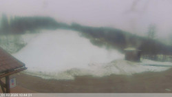 Dolní část sjezdovky