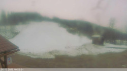 Dolní část sjezdovky