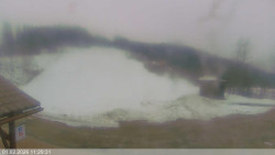 Dolní část sjezdovky