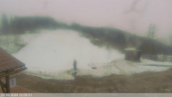 Dolní část sjezdovky