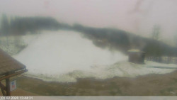 Dolní část sjezdovky