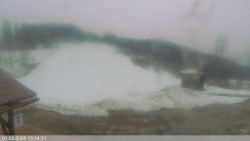 Dolní část sjezdovky