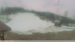 Dolní část sjezdovky