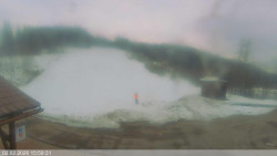 Dolní část sjezdovky