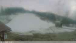 Dolní část sjezdovky