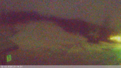 Dolní část sjezdovky