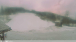 Dolní část sjezdovky