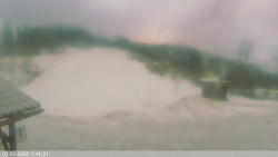 Dolní část sjezdovky