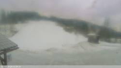 Dolní část sjezdovky