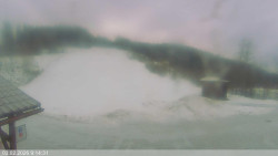 Dolní část sjezdovky