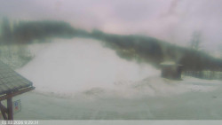 Dolní část sjezdovky