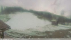 Dolní část sjezdovky