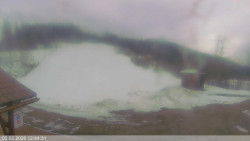 Dolní část sjezdovky