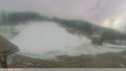 Dolní část sjezdovky