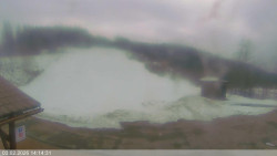 Dolní část sjezdovky