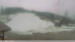 Dolní část sjezdovky