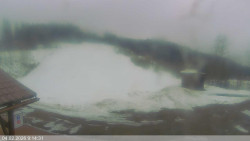 Dolní část sjezdovky