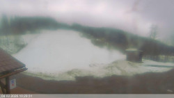 Dolní část sjezdovky