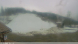 Dolní část sjezdovky