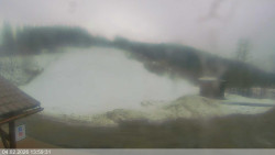 Dolní část sjezdovky